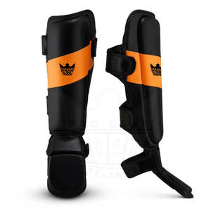 Nuevas Espinilleras de Boxeo de Cuero Duradero, Alta Calidad, Protección para Entrenamiento de MMA, Mejor Precio - Product Image 2