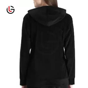 ชุดวิ่งจ๊อกกิ้งผู้หญิงมาใหม่ชุดวอร์มผ้าฝ้ายคอปกสีทึบสไตล์สตรีทไซส์ใหญ่พิเศษสำหรับฤดูหนาว - Product Image 6