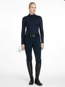 Mujeres ecuestres, capas de base para montar a caballo, ropa ecuestre térmica ligera, forro interior cepillado, flexibilidad elástica de cuatro vías - Product Image 3