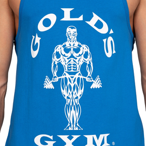 Mens Royal Muscle Tank <b>Golds</b> <b>Gym</b> Muscle Mens Stringer Tank Top Workout Bodybuilding Sleeveless Training <b>Vest</b> Fitness Wear - Product Image 5