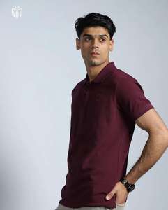 Hombre de algodón Premium de alta calidad para Polo Logotipo de cuadros bordado Patrón de estampado antiarrugas disponible en varios colores - Product Image 3