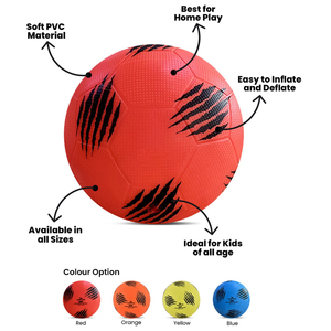 Balón de Fútbol de PVC Suave de la Mejor Calidad para Niños de Todas las Edades, para Jugar en Casa y Entrenar, Balón de Fútbol Profesional para Equipos - Product Image 4