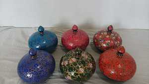 Adornos de Navidad con temática de Papá Noel, hechos a medida, pintados a mano, ideal para colgar en el árbol de Navidad - Product Image 4