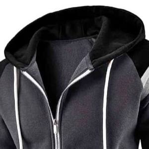 Chaqueta Universitaria Ligera de Invierno para Hombre, Hecha a Medida, de Alta Calidad, Transpirable, con Cuello Alto, Logotipo Frontal, 100% Algodón - Product Image 2