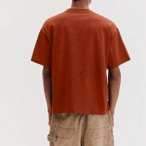 Camiseta de talla grande con impresión personalizada para hombre, camiseta de manga corta con cuello redondo, camiseta de gran tamaño - Product Image 2