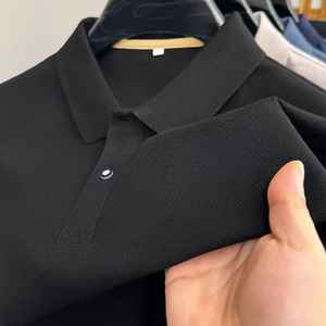 Camiseta transpirable para hombre al por mayor, Polo de secado rápido y cómodo con logotipo personalizado para deportes - Product Image 2