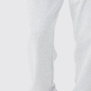 Pantalones de chándal informales personalizados de alta calidad para hombre, pantalones de chándal de gran tamaño, cintura elástica, encaje, lavado oscuro, patrón recto medio - Product Image 5