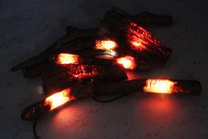 Leña FRP al mejor precio para decoración del hogar y jardín, adorno de producto temático con acabado de madera Natural hecho de fibra de vidrio duradera - Product Image 5