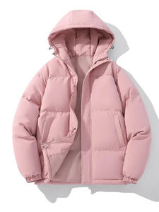 Chaqueta acolchada OEM para hombre más vendida, tela de cuero de venta directa de fábrica de alto fabricante con decoración de piel - Product Image 5