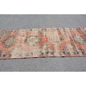 พรมขนแกะสไตล์ตุรกีวินเทจผ้ากำมะหยี่ขน12.2ft 4.2ชิ้นพร้อมแผ่นรองยางสำหรับตกแต่งห้องนั่งเล่น - Product Image 3