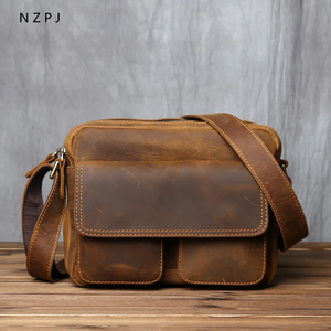 Custom Large Capacity Waterproof Leather LMB-0120 Fashionable Crossbody Business Messenger <b>Shoulder</b> <b>Bag</b> <b>for</b> <b>Men</b> and Women - Product Image 2