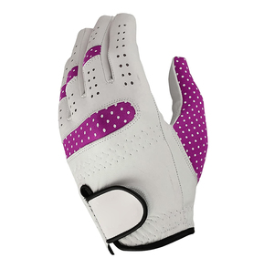 Gant de golf en cuir souple respirant en couleur Gants de golf en peau de mouton avec logo personnalisé Gants de golf tous temps au prix de gros - Product Image 1