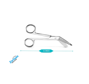 Lister Ciseaux à pansement pour infirmières en acier inoxydable chirurgical parfait pour les ambulanciers paramédicaux tailles 3.5 pouces - Product Image 1