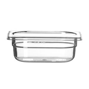 Contenitore per Alimenti Gastronorm 1/9 HENDI Profi Line Trasparente 0.6L GN 1/9 Dimensioni 176x108x65mm - Product Image 1