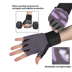 New Arrival Custom Logo Sport Heavy Duty <b>Weight</b> Lifting Fitness <b>Training</b> Weightlifting <b>gloves</b> - Product Image 4