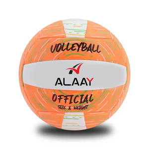 Alaay alta calidad personalizado PVC cuero voleibol nuevo diseño tamaño 5 bola para partidos competitivos y de entrenamiento - Product Image 1