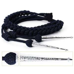 High Quality Elegant Gold Aiguillette With Lightweight <b>Braided</b> PC <b>Cord</b> for Formal Outdoor Wear - Product Image 6