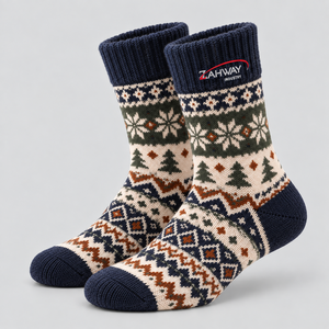 High Quality <b>Winter</b> <b>Socks</b> Soft Warm Comfortable <b>Winter</b> <b>Socks</b> Thick Cozy Fabric Breathable Stretch Fit <b>Socks</b> for Cold Weather - Product Image 3