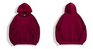 Sudadera de talla grande para hombre, sudaderas con capucha, Jersey, sudaderas con capucha de lana, sudaderas con capucha en blanco de gran tamaño, logotipo personalizado básico, mezcla de algodón - Product Image 2