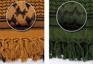 Bufanda del desierto Shemagh 100% Algodón Patrón Árabe Keffiyeh - Product Image 4