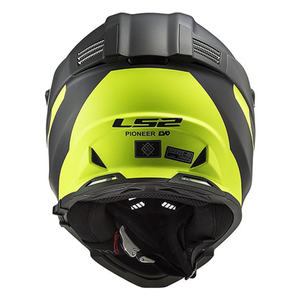 Casque de cross tout-terrain Pioneer Evo MX436 Enduro, taille XL, design à double visière, état neuf, matériau de la coque en PC - Product Image 4