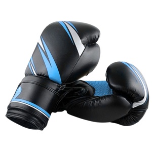 ถุงมือชกมวยหนังแท้สำหรับฝึกซ้อมฝึกซ้อมกีฬามวยไทยขายส่ง - Product Image 1