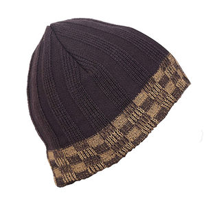 Venta al por mayor 100% algodón gorros de los hombres gorra nuevo estilo Jacquard logotipo personalizado Impresión digital superventas accesorio de invierno precio bajo - Product Image 1