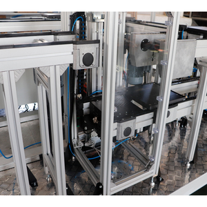 Système de manutention de palettes à <span class=keywords><strong>double</strong></span> vitesse pour usine, convoyeur à chaîne, équipement de déchargement de palettes, système de manutention de plateaux, distributeur de palettes à bande transporteuse en acier inoxydable - Product Image 5
