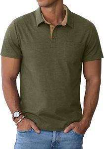 Polo Moderno 2024, Nuevo y Popular, Liso, Casual, con Logotipo Personalizado, con Bolsillo, para Hombre, Tejido, de Alta Calidad - Product Image 5