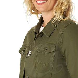 แจ็กเก็ตยีนส์ของผู้หญิงแจ็กเก็ตยีนส์ของปากีสถานดีไซน์ใหม่ - Product Image 3