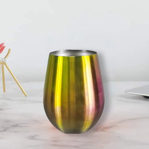 แก้วไวน์โลหะจํานวนมากจํานวนไวน์ค็อกเทลบาร์เครื่องมืออุปกรณ์เสริมร้านอาหารบ้านโต๊ะตกแต่งเครื่องดื่ม Ware งานแต่งงานของขวัญ - Product Image 3