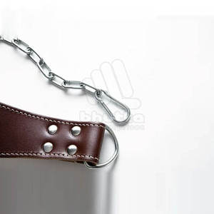 Ceintures de musculation pour dips avec logo personnalisé, soutien dorsal, accessoires d'entraînement pour la gym - Product Image 4