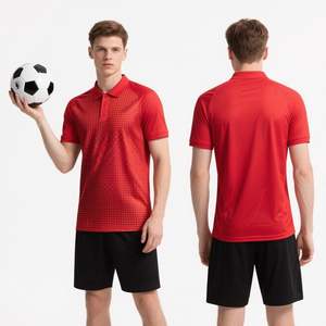 Men's Custom Logo Soccer Jersey Set Sports Uniforms With Football Kit Dropshipping for Soccer Wear - Product Image 1