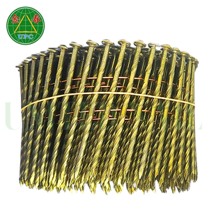 Clavos de bobina de alta resistencia de 2-3/4 "x 0.113, 5000 Uds., tornillo de acero/vástago de anillo, vástago liso para fabricación de paletas de fábrica de Vietnam - Product Image 1