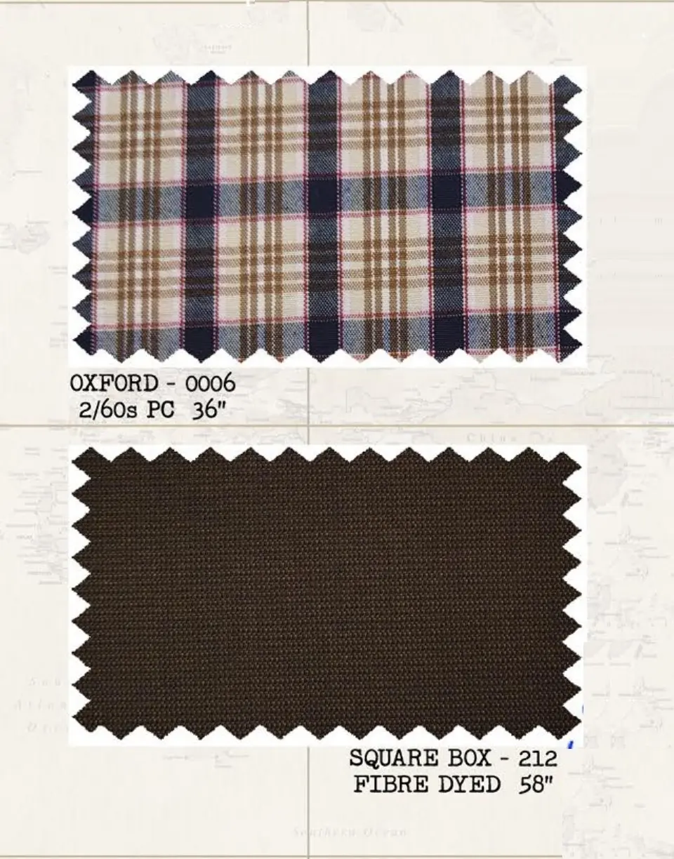 Wholesale Super Soft Woven Fibre Dyed 58" Polyester Cotton Fabric For Checks School Uniform