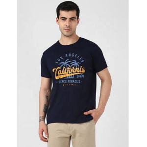 Nouvelles collections beurre doux coton matériel durable col rond manches courtes t-shirts pour hommes options de couleur attrayantes imprimer - Product Image 6