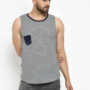Camiseta sin mangas informal para hombre más vendida, de talla grande, ecológica, de secado rápido, de poliéster/algodón, ligera, transpirable, precio para adultos - Product Image 6