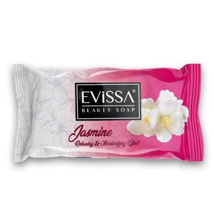 125g Jasmine Flowpack Beauty <b>Soap</b> Bar Natural Chemical Free Moisturizing Elegant Floral <b>Scented</b> <b>Soap</b> Bulk Export Packing EVISSA - Product Image 2