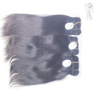 Paquete de cabello humano virgen alineado con cutícula sin procesar 100% vendedores de cabello extensión de cabello humano liso de hueso - Product Image 3