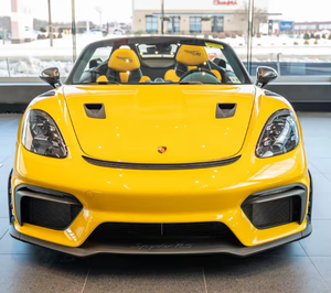 LISTO PARA ENVIAR Porsche 718 Spyder RS Weissach 2025 Amarillo Velocidad - Product Image 1