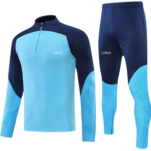 Ensemble de survêtement zippé oversize en molleton de coton pour homme – Qualité supérieure, tendance streetwear, confortable et athlétique - Product Image 3