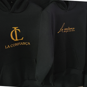 Compre sudaderas y jerséis de algodón Premium para hombres y mujeres con bordado elegante, diseño personalizado, logotipo, etiqueta - Product Image 1
