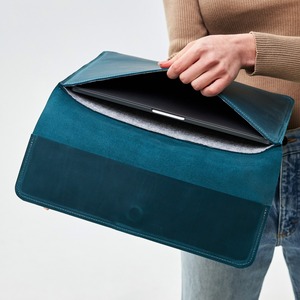 กระเป๋าหนังแท้หรูหราทันสมัยแบบบางใส่แล็ปท็อปทนทานปรับแต่งได้สำหรับมืออาชีพ LLS-0048 - Product Image 5