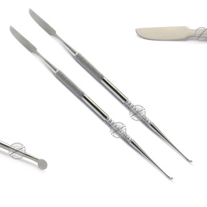 Premium totalmente reutilizable Manual quirúrgico instrumentos de acero inoxidable Lecron Carver laboratorio Dental cera modelado mezcla Carvers - Product Image 1