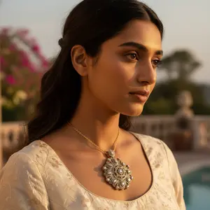 Joyería Fina Art Palace para Mujer, Colgante y Dije de Diamante Antiguo - Product Image 3