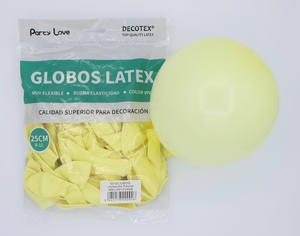 Globos de Látex Party Love de 25 cm en Colores Pastel para Decoración de Fiestas de Cumpleaños - Product Image 5