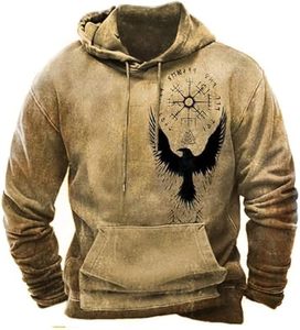 Sudadera con Capucha Personalizada con Logotipo Bordado, Corte Holgado y Cuadrado para Hombre, Sudadera de Algodón Grueso - Product Image 5