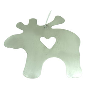 Juego de 3 adornos colgantes de metal de gran tamaño con forma de flor para decoración de pared personalizada - Product Image 3