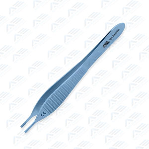 Pince à dissection microchirurgicale de haute qualité en acier inoxydable, pince à tissus Adson Brown, instrument médical - Product Image 3