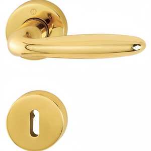 Verona M151/42KV/42KVS Brass Rosette Set F71 Round OB DIN Left/Right D/D HOPPE Mail & <b>Key</b> <b>Wall</b> Organizer - Product Image 3